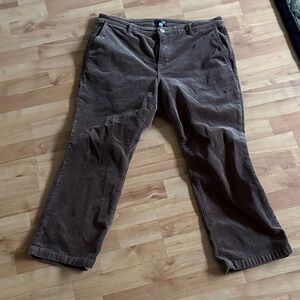 Kut from the Kloth Women's Brown Corduroy Pants